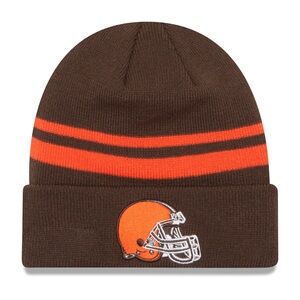 New Era Cleveland Browns Official NFL On Field Knit Hat Cuffed Beanie